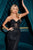 Strapless Crystal Fitted Gown CD794
