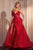 Beaded Fitted Long Dress CD863