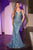 Beaded Fit and Flare Gown CD935