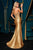 Ladivine CDS543 Strapless Beaded Corset Evening Dress