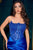 Ladivine CDS543 Strapless Beaded Corset Evening Dress