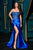 Ladivine CDS543 Strapless Beaded Corset Evening Dress