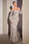 Sequin Off The Shoulder Evening Gown CH135