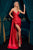 Strapless Fitted Gown La Divine CH351