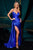 Strapless Fitted Gown La Divine CH351