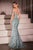Off-the-shoulder Sequin Evening Dress La Divine CM373