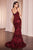 Fitted Sequin Evening Dress LadivineCR381