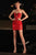 Strapless Glitter Cocktail Dress La Divine J879
