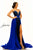 Johnathan Kayne 2306 Fitted Stretch Velvet Gown