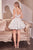 Andrea & Leo Couture WL081 3D Floral Applique Short Wedding Dress