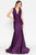 Eggplant Bridesmaid Dress