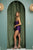Vestido corto con escote en V ilusión S775 de Nox Anabel