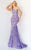 Asymmetrical Neckline Sequined Prom Gown By Jovani 06517
