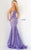 Asymmetrical Neckline Sequined Prom Gown By Jovani 06517
