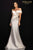 ON SALE SIZE 12 Two Tone Mikado Evening Gown 2011M2159