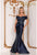 ON SALE SIZE 12 Two Tone Mikado Evening Gown 2011M2159