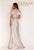 ON SALE SIZE 12 Two Tone Mikado Evening Gown 2011M2159