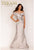 ON SALE SIZE 12 Two Tone Mikado Evening Gown 2011M2159