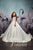Cape Sleeves  Satin and sequence glitter Children Princess Gown  2357