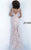 Jovani 60283 Vestido de fiesta con adornos florales y escote en V