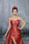 Tarik Ediz 96092 Strapless A-line with Train Deja Dress