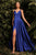 V-Neckline Satin A-line  Bridesmaids or Evening Dress 7472