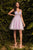 A-line Short Cocktail Dress  By Cinderella Divine CD0190