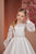 Long Sleeves First Communion Flower Girl Ball Gown PR105