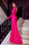 Portia & Scarlett One Shoulder Beaded Embellishment with Gloves Gown PS23208