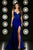 Portia & Scarlett Gathered Beaded Embellishment Prom Gown PS23601