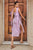 Andrea & Leo A1110 Shoulder Tie Straps Beaded Embellishment Midi Dress