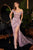 Off the Shoulder 3D Floral Appliques Prom Gown La Divine CC2164