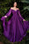 Long Sleeves Chiffon A-line Gown CD243