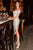 Gathered Sexy Midi Cocktail Dress CH190
