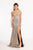 Off-Shoulder Sequin Mermaid Long Evening Gown GL3024