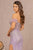 Beaded Sheer Bodice Mesh Pageant Prom Long Dress  GL3114