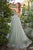 Vestido de fiesta drapeado plisado color salvia Andrea & Leo Couture A1015 Vestido de noche