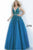 ON SALE SIZE 10 Jovani 00925 Floral Embroidered Prom Ballgown