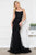 Sleeveless Floral Embroidered Appliques Long Tulle Gown AC799