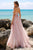 Strapless Maxi Dress with Sheer Bodice and Elegant Overskirt TM1002