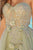 Strapless Maxi Dress with Sheer Bodice and Elegant Overskirt TM1002