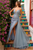V-Neckline Overskirt Gown TM1016