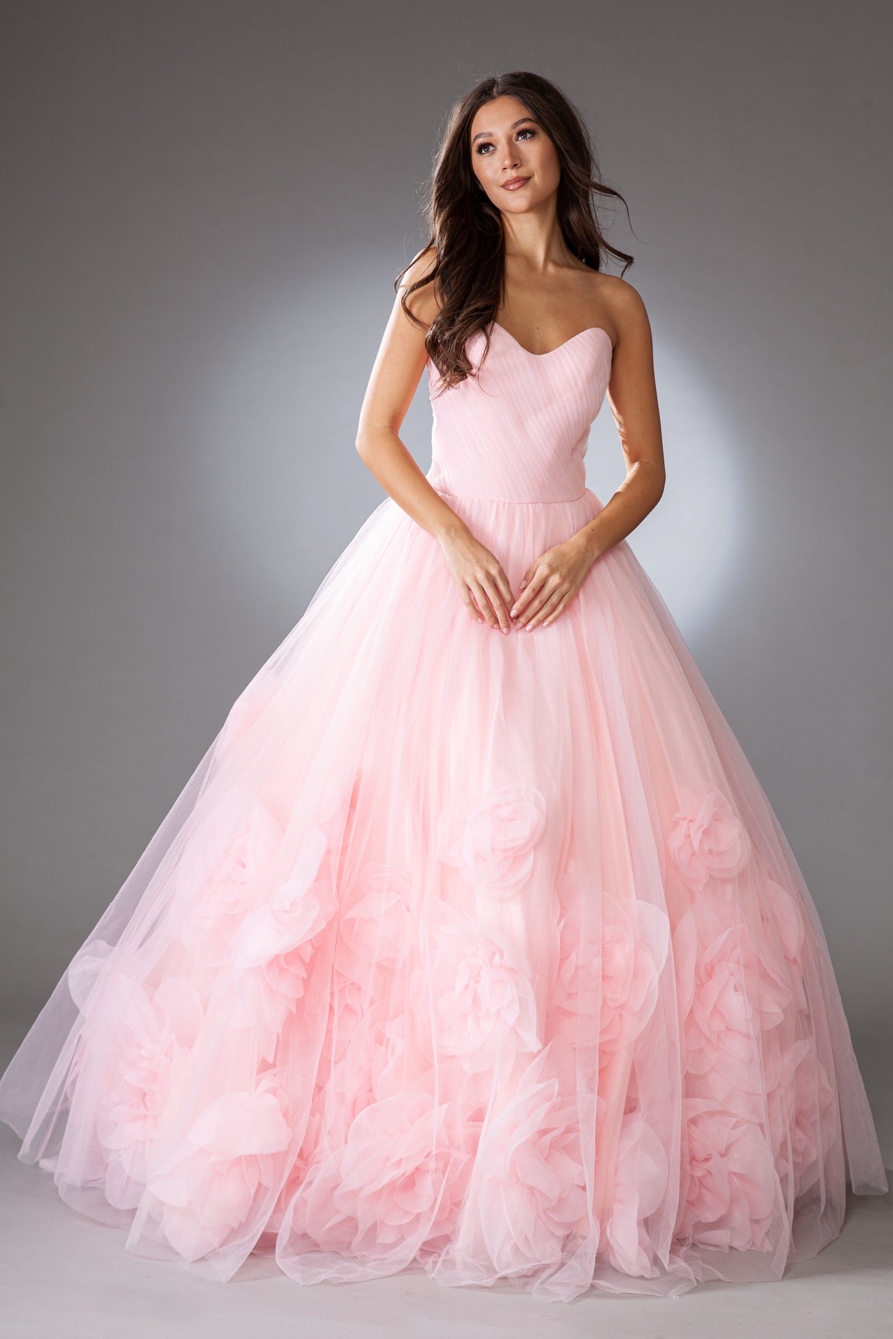 Versatile Rose Petals Ethereal Dress ACSU079 12 / Blush (MistyRose) Versatile Rose Petals Ethereal Dress ACSU079 12 / Blush (MistyRose)