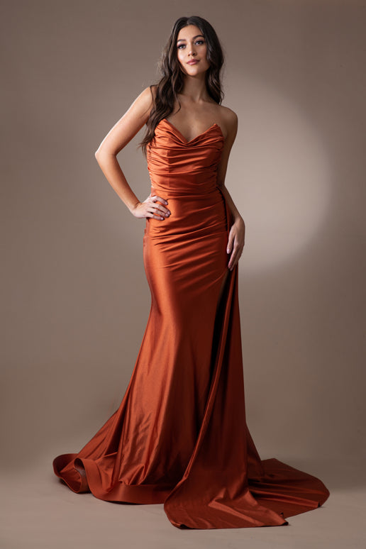 Strapless Fit & Flare Prom Gown 3013 Sparkly Gowns Strapless Fit & Flare Prom Gown 3013 Sparkly Gowns