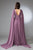 Cape Sleeves Chiffon Gown AC0011