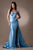 Strapless Fit & Flare Prom Gown 3013