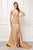 Strapless Fit & Flare Prom Gown 3013