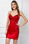 Embellished Corset Short Dress 9063S
