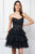 Embellished Short Dress 9066S