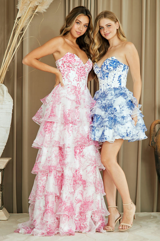 Embellished Short Dress 2069S